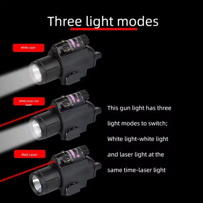 Senter Laser Tactical M6 Flashlight Polymer Include Switch