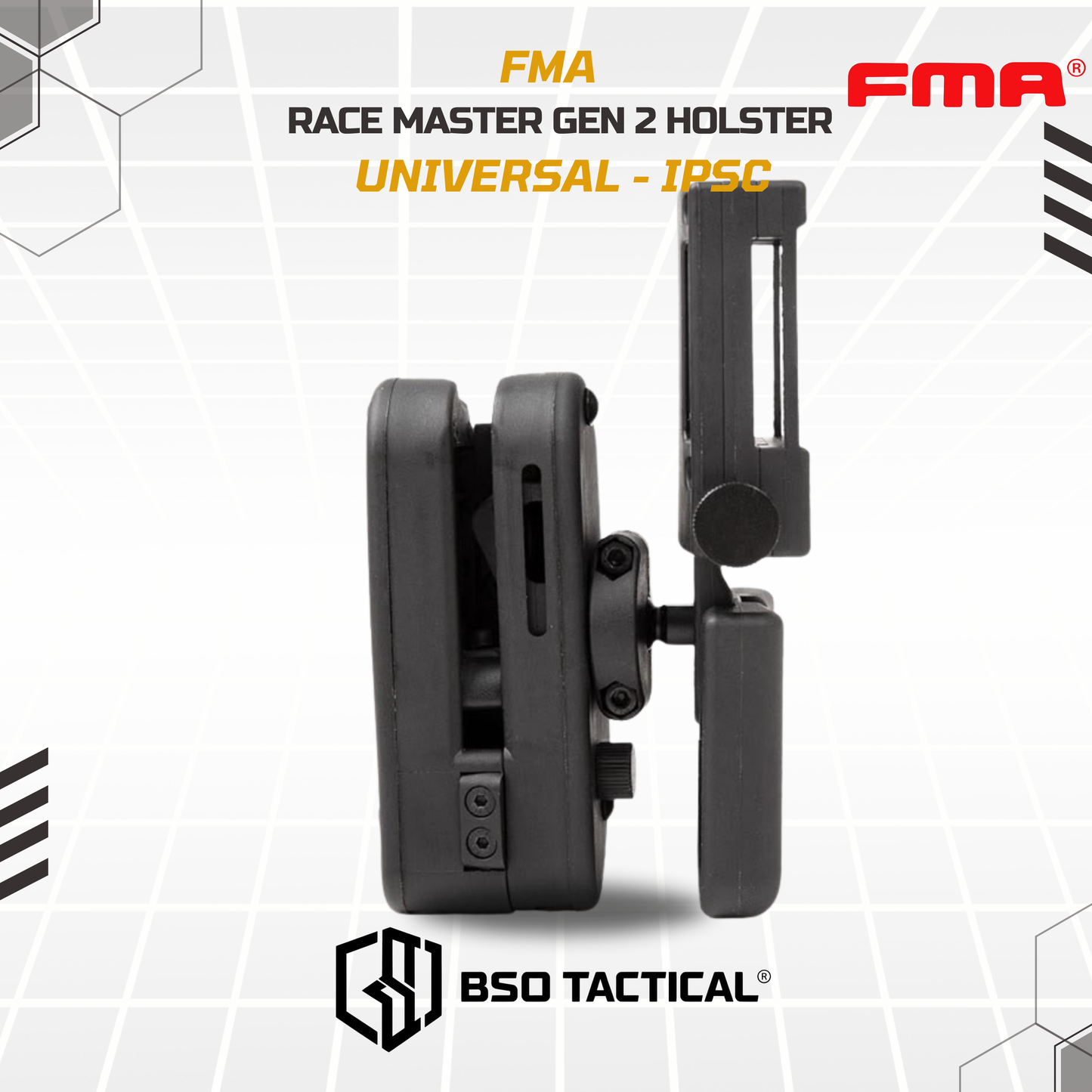 FMA IPSC Race Master Gen 2 Upgraded Holster Universal Competition