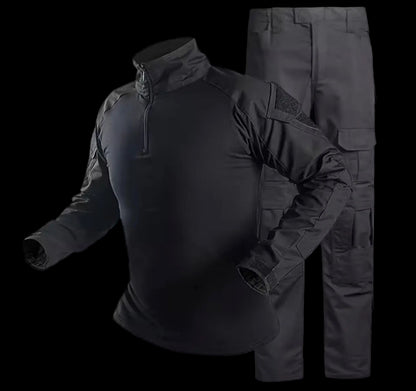 Baju Luar Ruangan Combat Shirt Tactical Set With Pants Outdoor