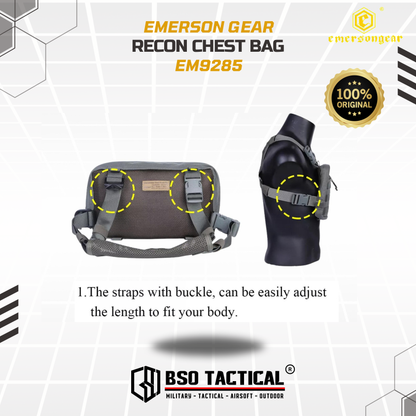 Emerson Gear Recon Tactical Outdoor EDC Chest Bag EM9285 - ORIGINAL