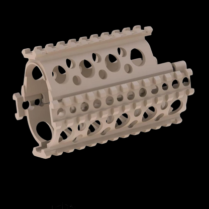 BD Tactical RIS Rail Set Handguard M83U Style for AKS-74U AEG GBBR Full Metal