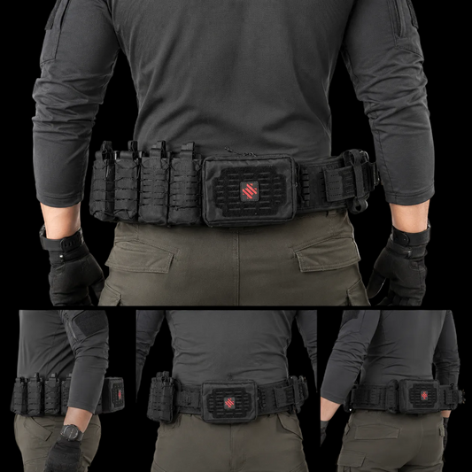 Kopel Tactical Battle Belt Modular Set with Multifungsi Pouch Warbelt Customizeable