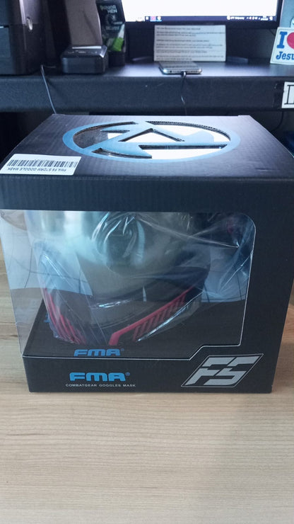 FMA F5 Google Storm Tactical Full Face Mask Clear Lens - TB1688