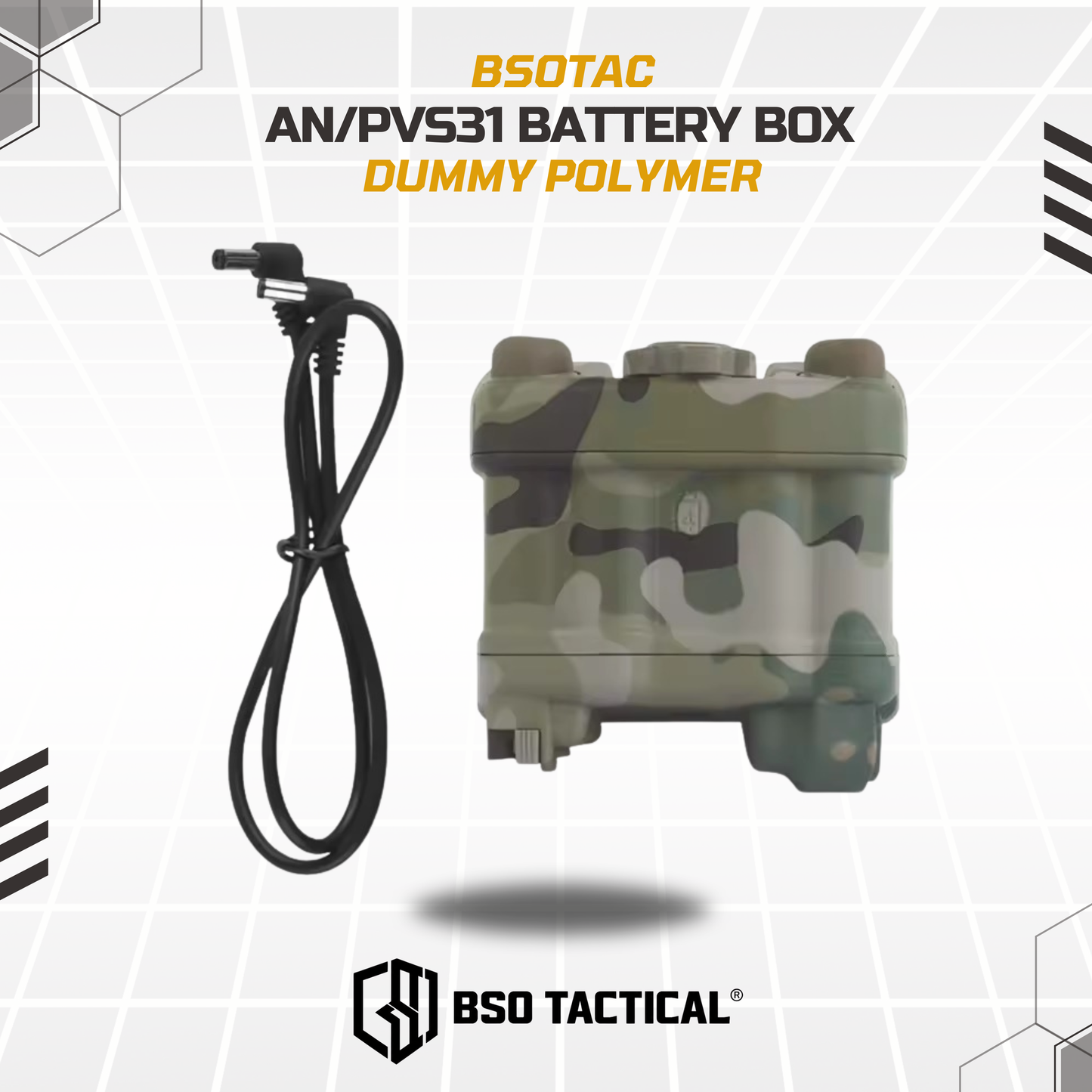 Pemberat Helm Tactical Dummy Battery Case Box AN/PVS31 Style - No Function