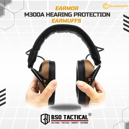 Earmor M300A Tactical Headset Hearing Protection Earmuff Earphone