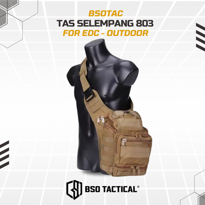 Tas Selempang Outdoor 803 EDC Bag Casual Daily Pack Multifungsi - TS803