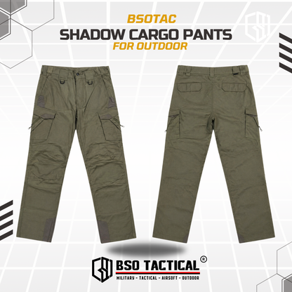 BSOTAC Shadow Pants Celana Panjang Cargo Outdoor Hiking Casual