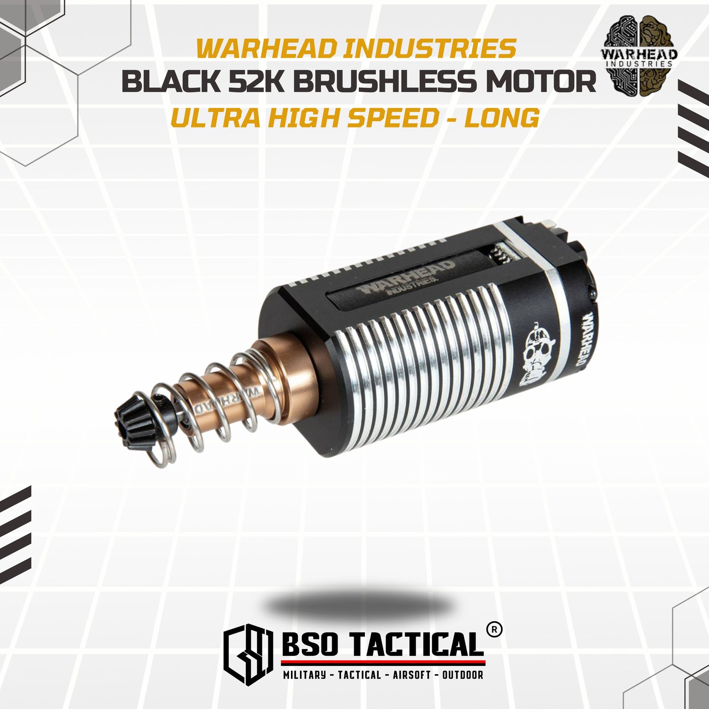 Warhead Dinamo Brushless CNC motor BLACK High Speed 36k RPM