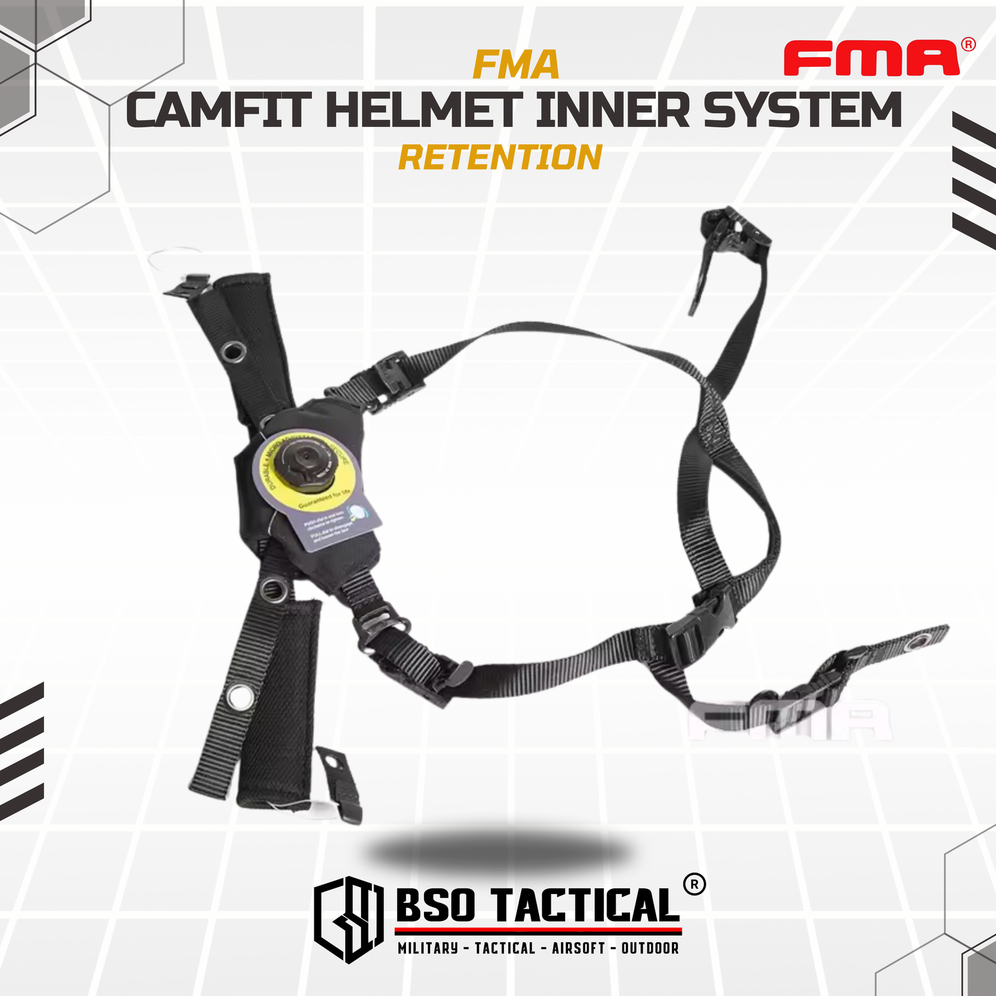 FMA Tactical TW Tali Helm Camfit 2.0 Helmet Retention System