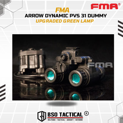 FMA PVS31 Dummy NVG Upgraded with Green Lamp No Function