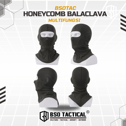 Honeycomb Balaclava Full Face Mask Breathable for Outdoor Motorcycle