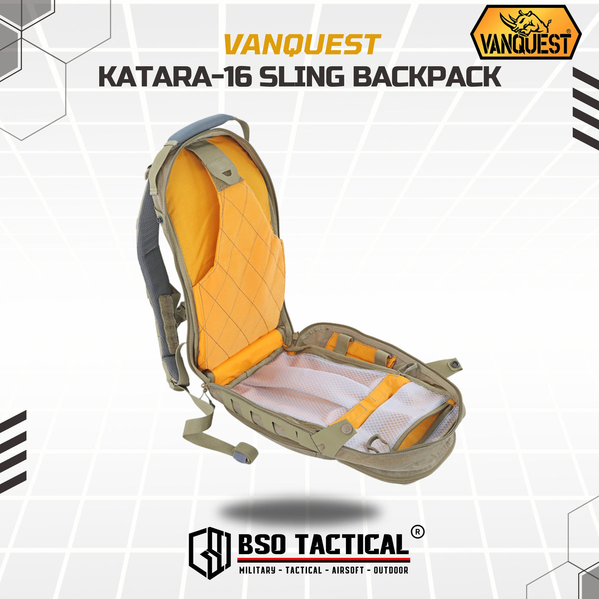 Tas Ransel Tactical Vanquest Katara 16 EDC Outdoor Backpack Slinger
