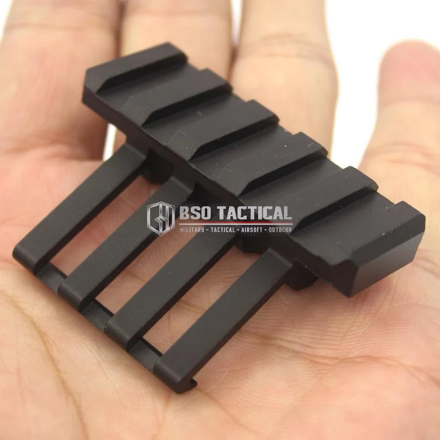 BD Tactical One Clock Base Mount 45 Degree Angle 5 Slot 20mm Rail