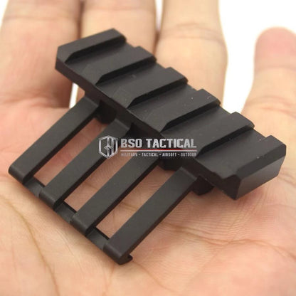 BD Tactical One Clock Base Mount 45 Degree Angle 5 Slot 20mm Rail