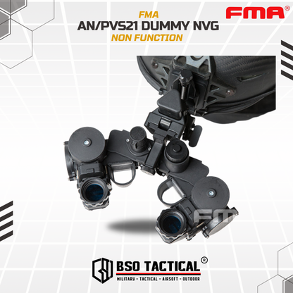 FMA Airsoft Helmet PVS21 NVG Night Vision Goggle DUMMY Model No Function Cosplay Toys - TB1300