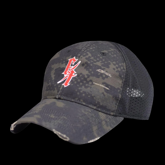 FOX TWO Topi Operator FT Distressed Tactical Hat Outdoor Cap Foxtwo ORIGINAL