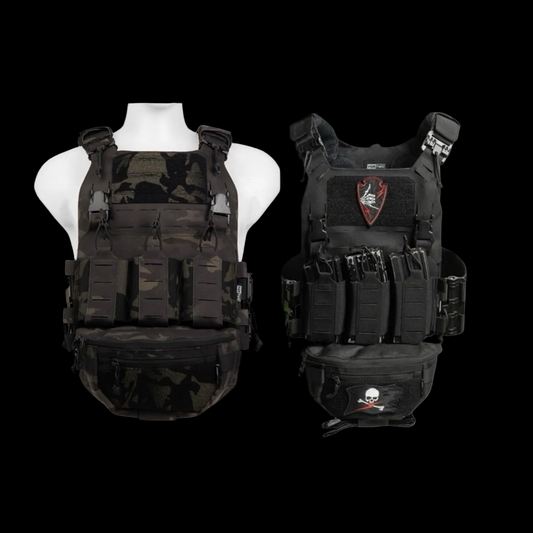 FOX TWO Rompi Tactical Body Vest Gen III Molle Laser Cutting Set Plate Carrier ORIGINAL Foxtwo