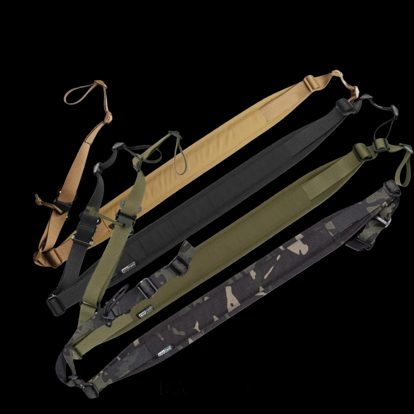 FOX TWO Tactical Tali Sandang 2 Point Sling Pulley - ORI Foxtwo