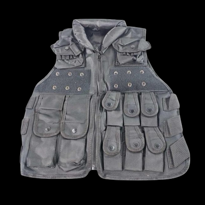 Rompi Olahraga Multifungsi Outdoor Vest Cosplay Full Set Pouch Gym Running Hyrox Outdoor Sports