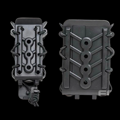 FMA HSG Style Polymer Single Mag Pouch 9mm 556 Molle Clip