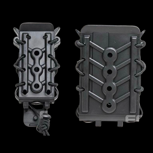 FMA HSG Style Polymer Single Mag Pouch 9mm 556 Molle Clip