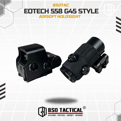Tactical Holosight ET Style XPS3-2 558 G45 Magnifier - Reps