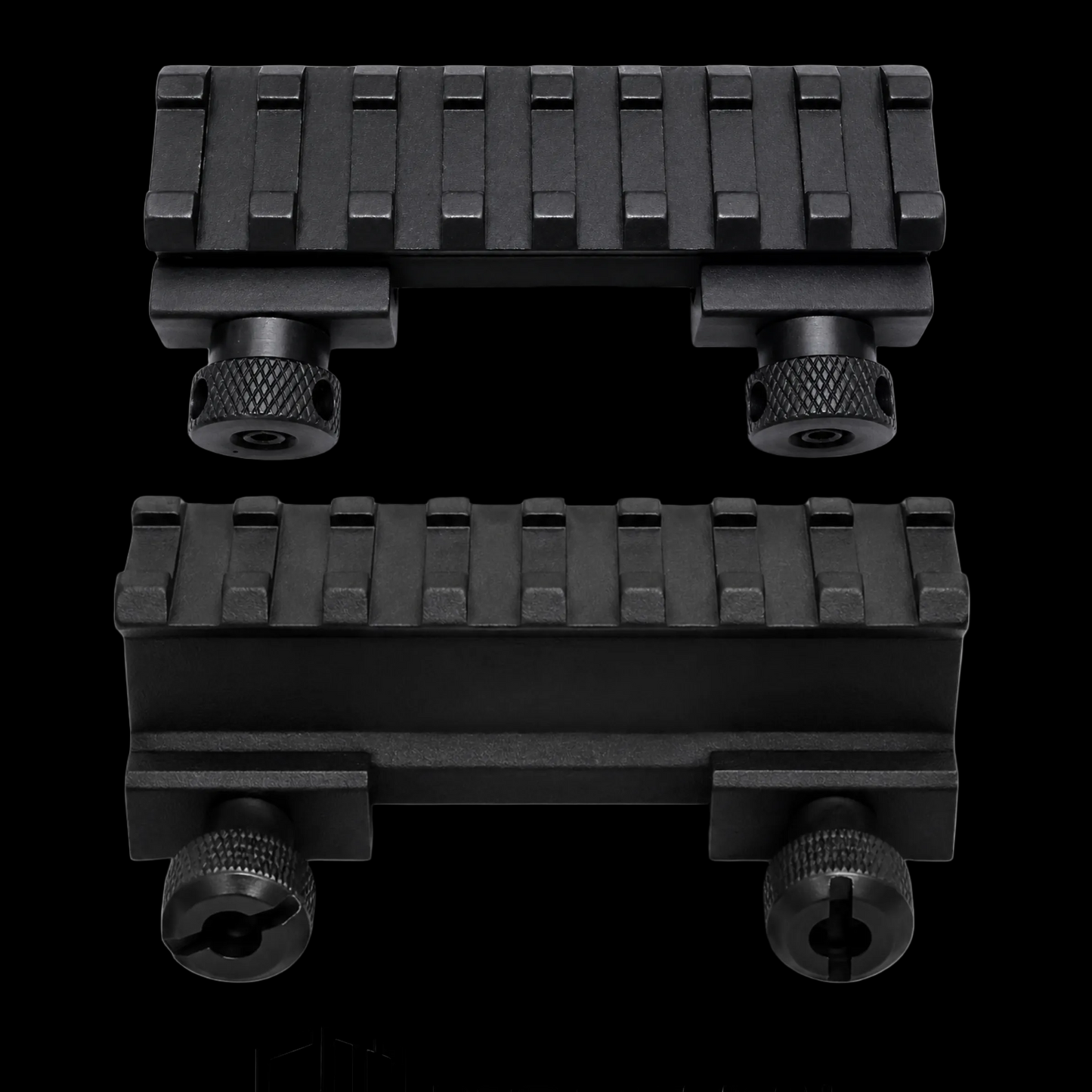 Riser Mount Picatinny Low High Profile CNC for Optic Scope Mounting Peninggi Rail
