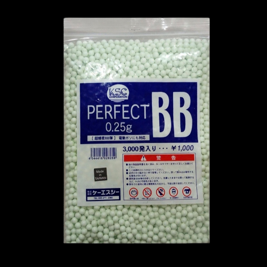 KSC Perfect BB 0.25 0,25 3000 Rds AEG GBB GBBR - ORIGINAL