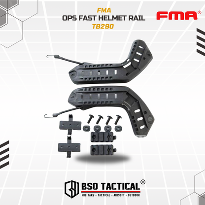 FMA OPS Fast Tactical Rail for Helmet PJ/MH/MICH ACH - TB290