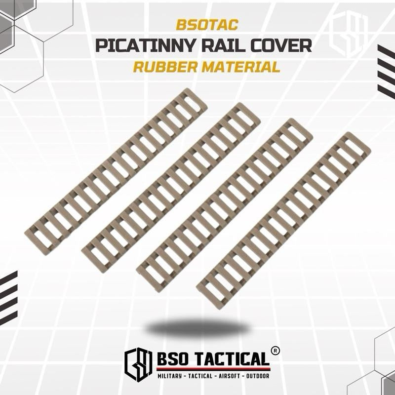 Picatinny Rail Cover Protection 4 pcs/set Elastic Rubber Material