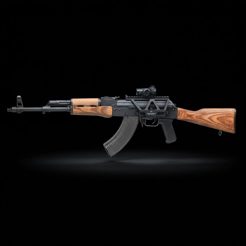 Tactical Rail Mount AK MI Style Quick Detach Full Metal for AK Series for Optics
