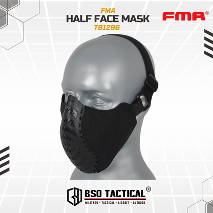 Masker Half Face Mask Tactical FMA Pelindung Wajah Outdoor - TB1296