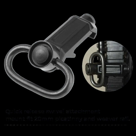 Swivel QD Sling Picatinny Rail Mount Quick Release Alumunium Alloy