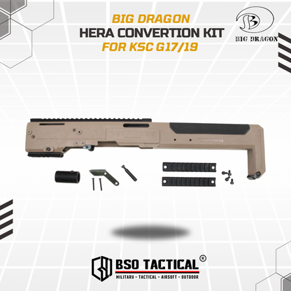 BD Tactical Hera Convertion Kit for G17/19 Polymer Material Toys Mainan Olahraga