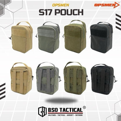 Opsmen Tactical S17 Molle Pouch Carrying Bag Multifungsi for Hearing Protection
