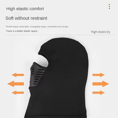Masker Outdoor Anti Debu Thermal with Filter Mask Full Face Protection Multifungsi