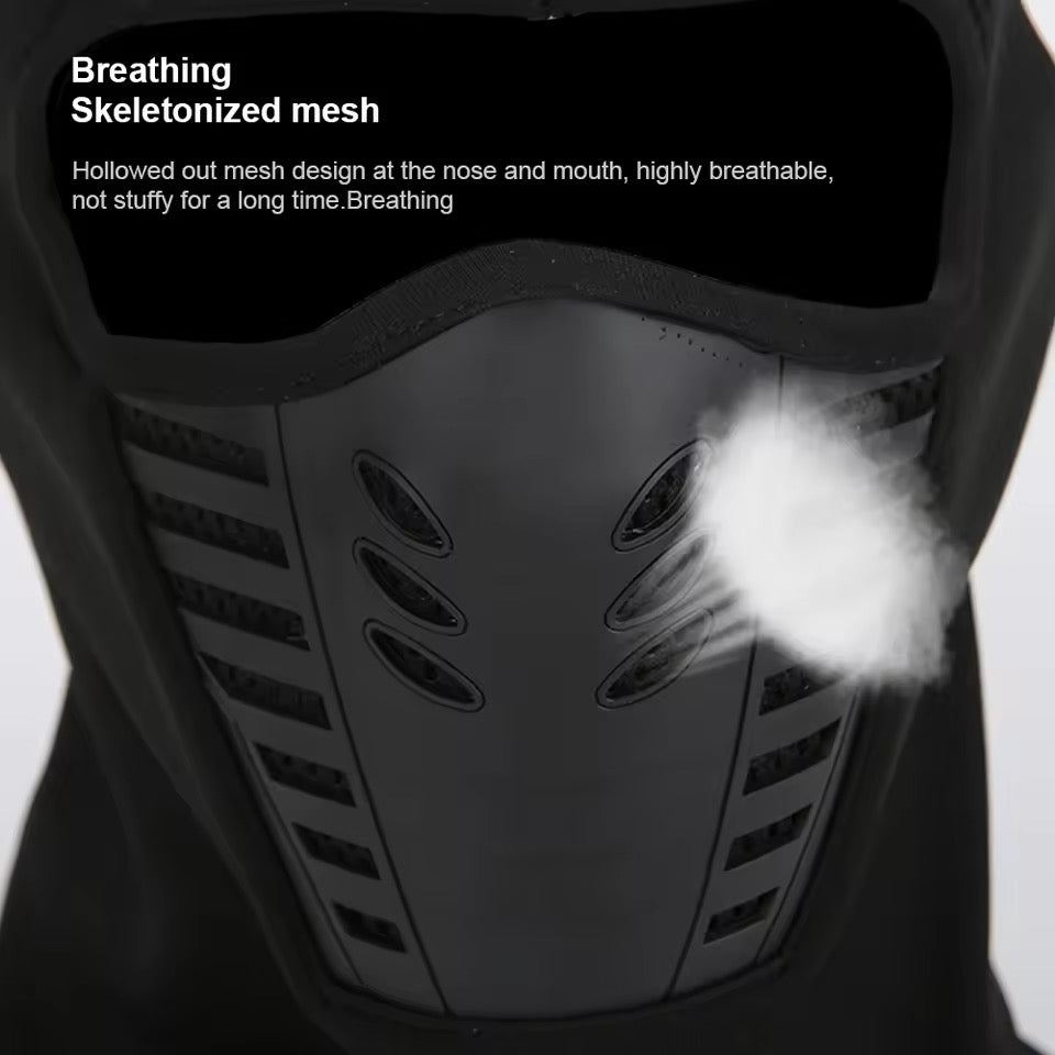 Masker Outdoor Anti Debu Thermal with Filter Mask Full Face Protection Multifungsi