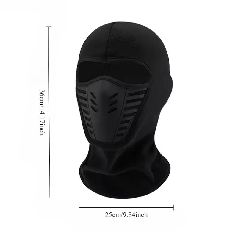 Masker Outdoor Anti Debu Thermal with Filter Mask Full Face Protection Multifungsi