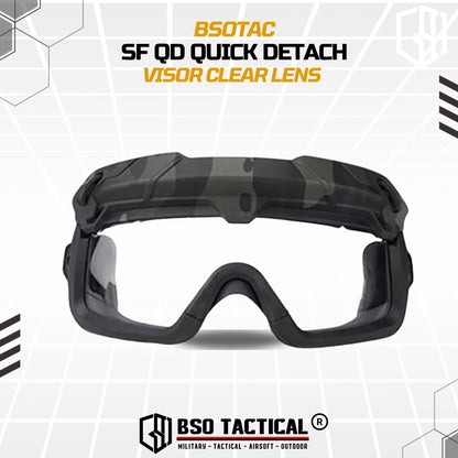 SF QD Quick Detach Tactical Goggle Gentex Ops Core Style