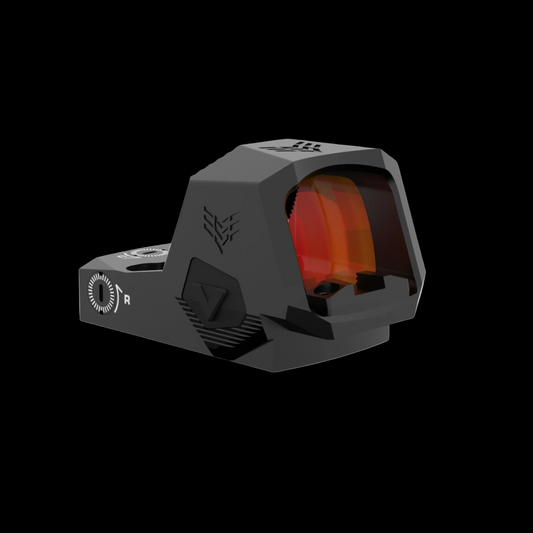 Swampfox Sentinel II Red Dot sight on a white background with BSO Tactical branding.