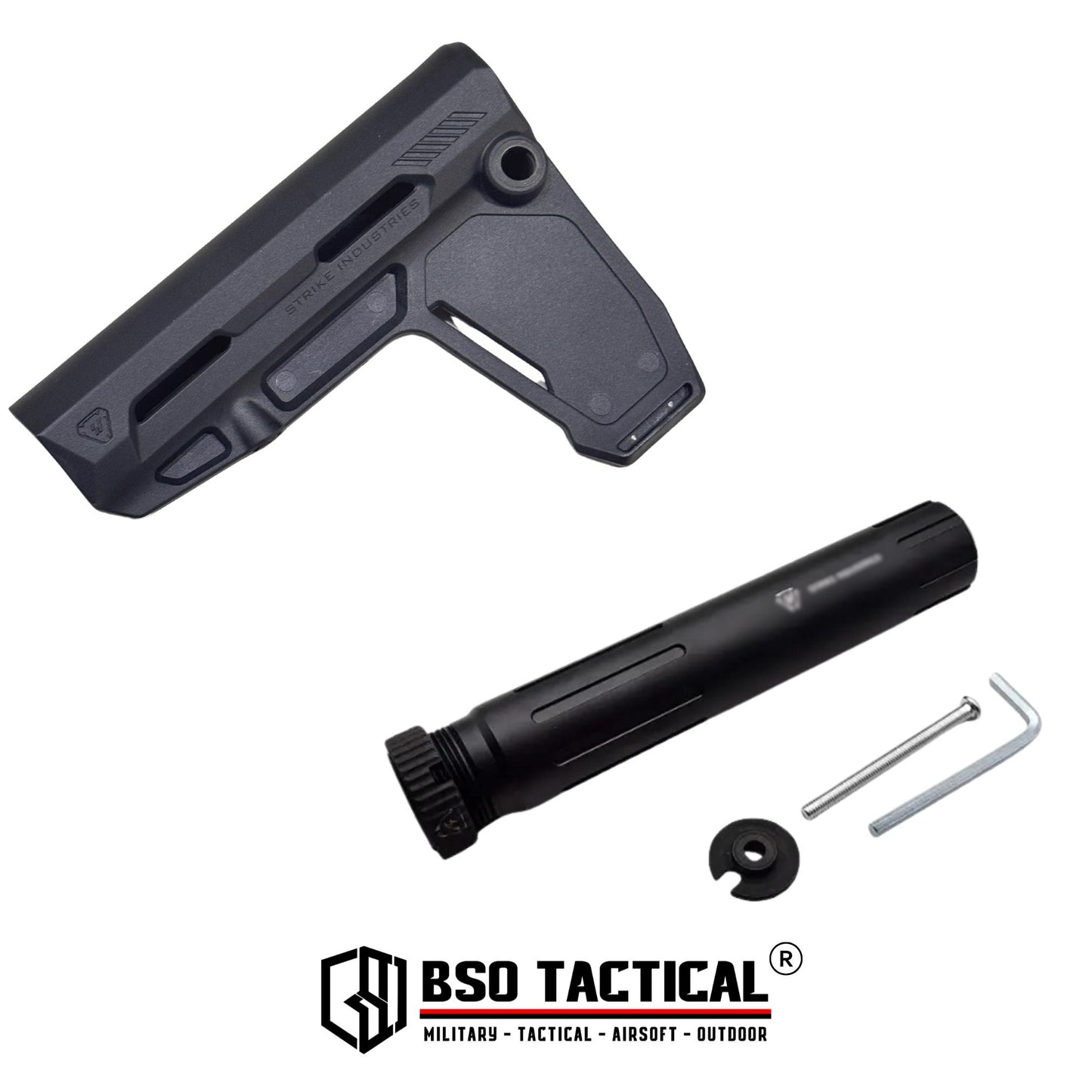 Popor Tactical SI Style AR P Stabilizer Lightweight Polymer Low Profile AEG