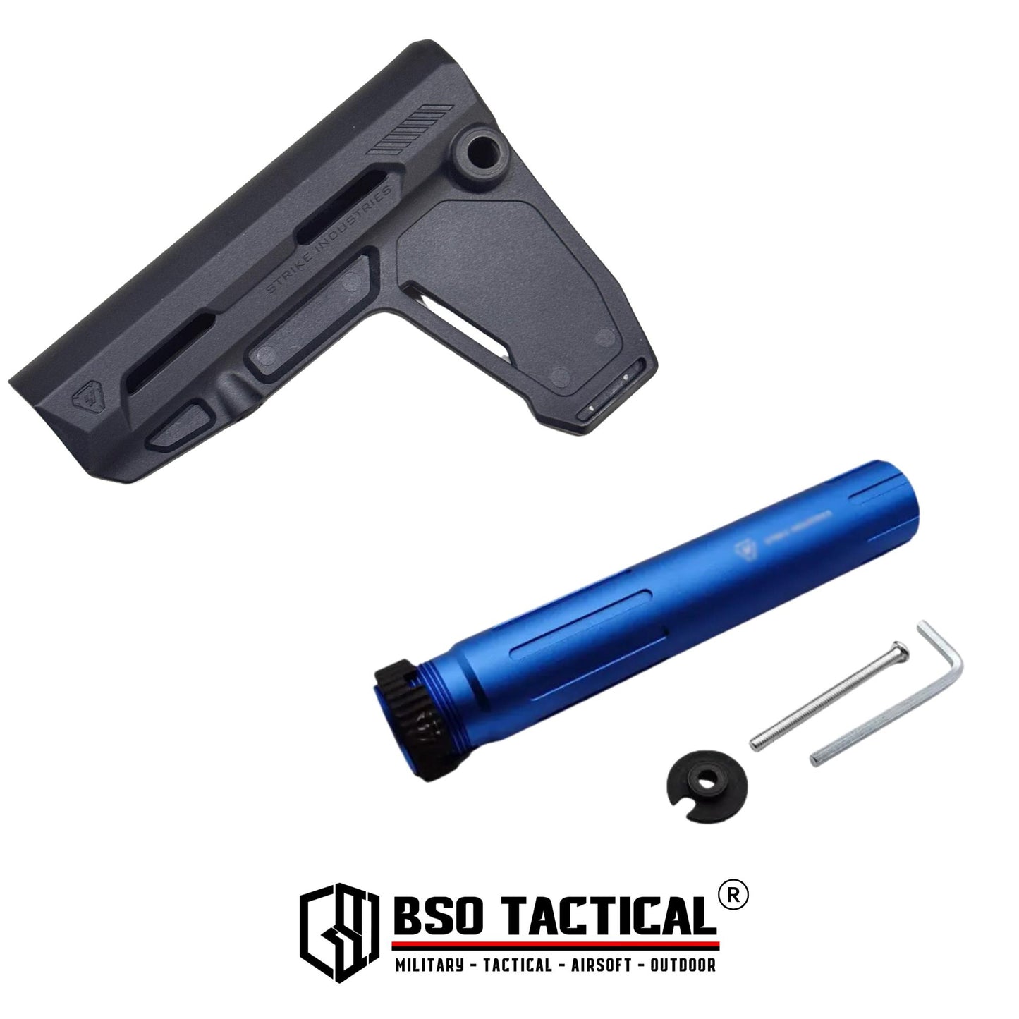 Popor Tactical SI Style AR P Stabilizer Lightweight Polymer Low Profile AEG