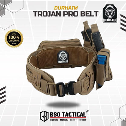 Durhaim Trojan Pro Warbelt Tactical Quick Release Buckle Inner Outer Belt -  ORIGINAL
