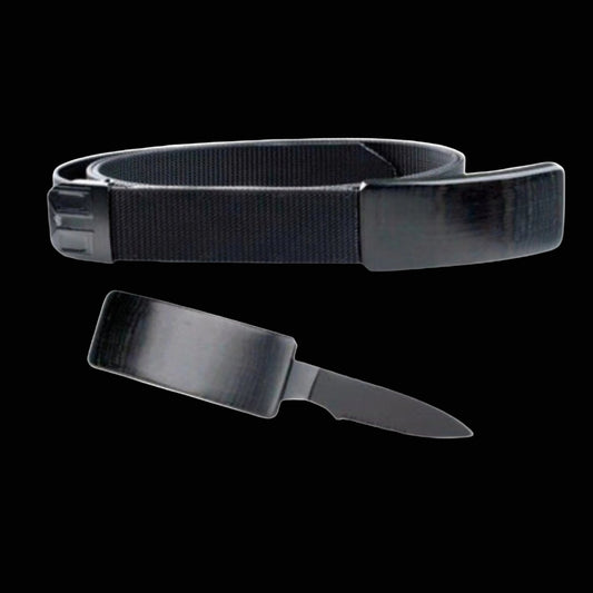 Tactical Belt Outdoor Knife Dan Valois Style Gesper Pisau Ikat Pinggang for Outdoor Camping Hiking EDC Gear