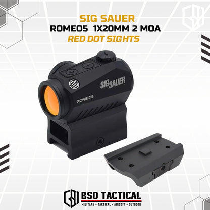 SIG Romeo 5 Electronic Red Dot Scope Sight for Airsoft Holosight Metal