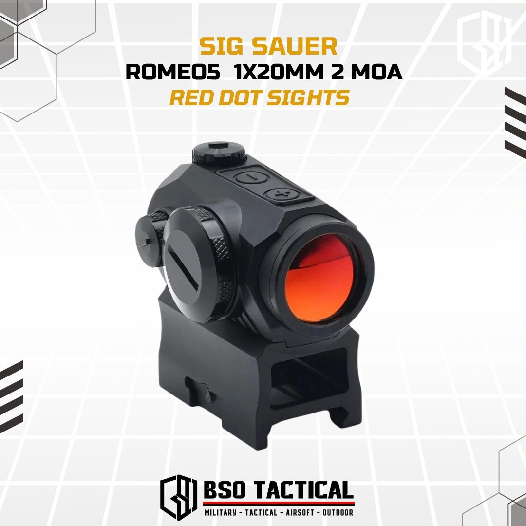 SIG Romeo 5 Electronic Red Dot Scope Sight for Airsoft Holosight Metal