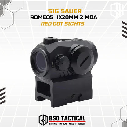 SIG Romeo 5 Electronic Red Dot Scope Sight for Airsoft Holosight Metal