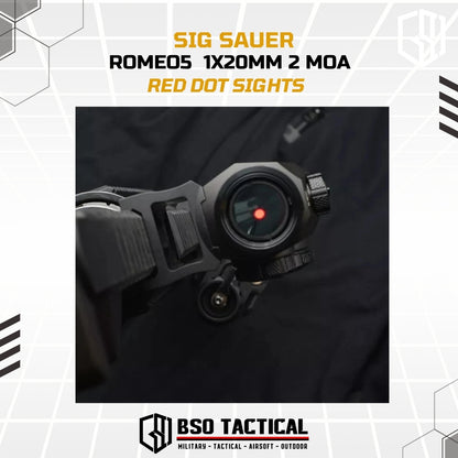 SIG Romeo 5 Electronic Red Dot Scope Sight for Airsoft Holosight Metal