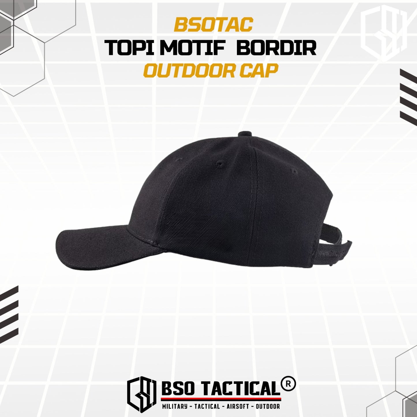 Topi Tactical Outdoor Cap Motif