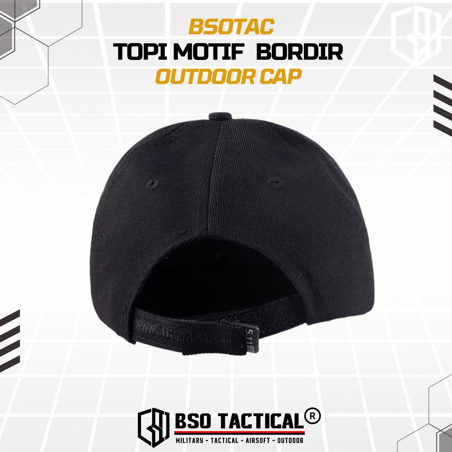 Topi Tactical Outdoor Cap Motif